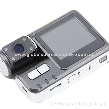 Car camera recorder, 2 channels, full HD 720P